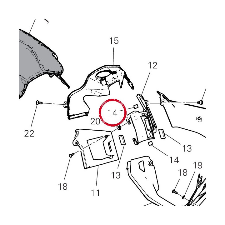 Tampon autocollant 86613981A — réf. 86613981A | Ducati Store