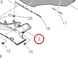 Estrattore droit 4801H791A — réf. 4801H791A | Ducati Store