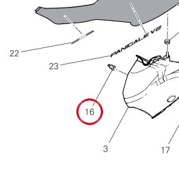 Vis special 7791E121AA — réf. 7791E121AA | Ducati Store
