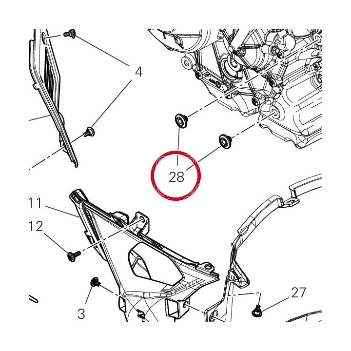 Bouchon 87210861A — réf. 87210861A | Ducati Store