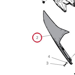 Panneau lateral droit — réf. 48217501AA | Ducati Store