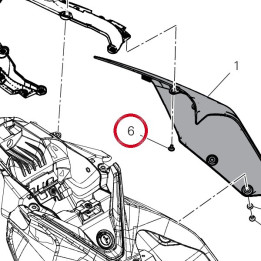 Vis special 77215101AA — réf. 77215101AA | Ducati Store