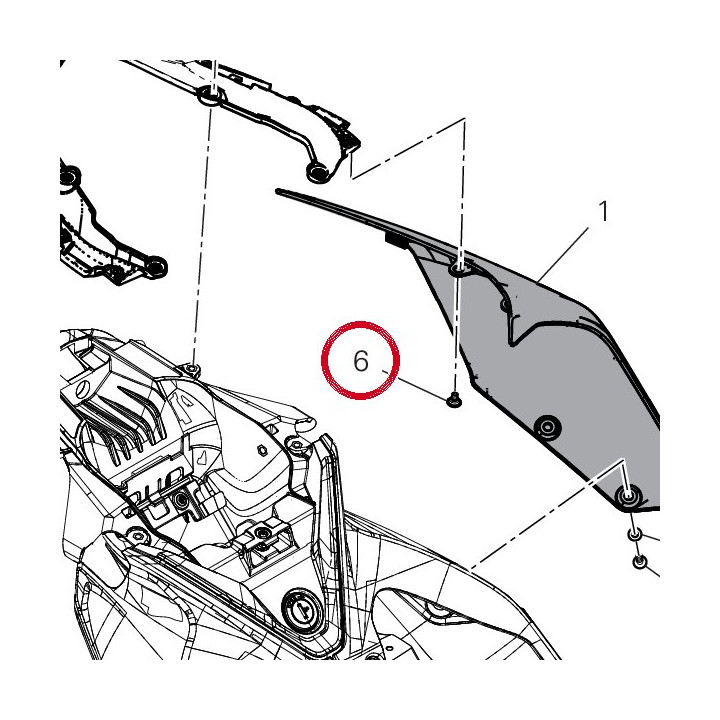 Vis special 77215101AA — réf. 77215101AA | Ducati Store