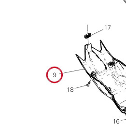 Under seat cover 2102 — réf. 48217591A | Ducati Store