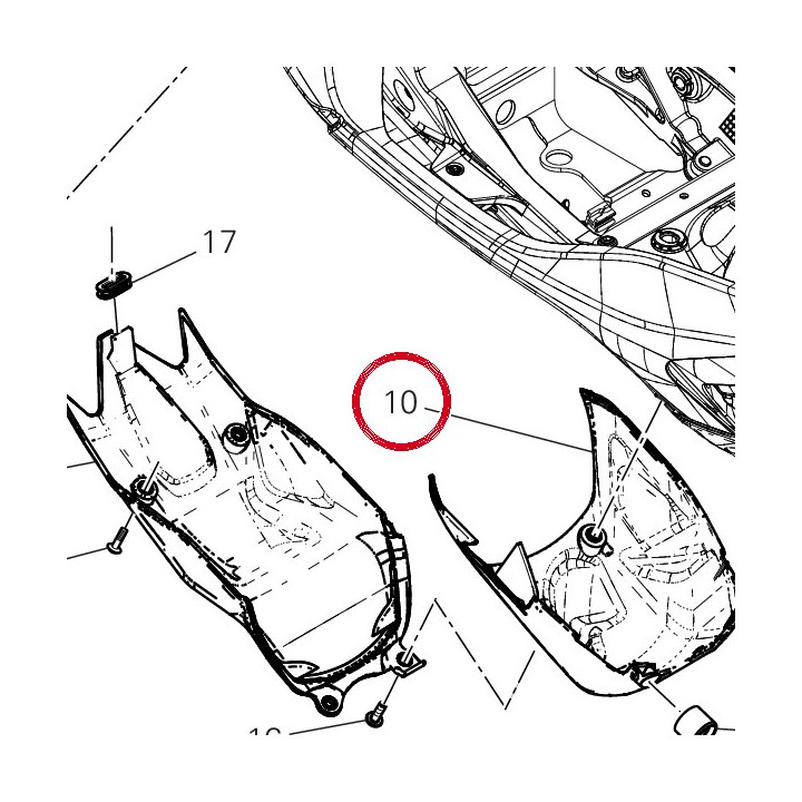 Cache pompe à carburant — réf. 4601S202A | Ducati Store