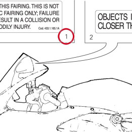 Etiquette recommandation — réf. 43311651A | Ducati Store