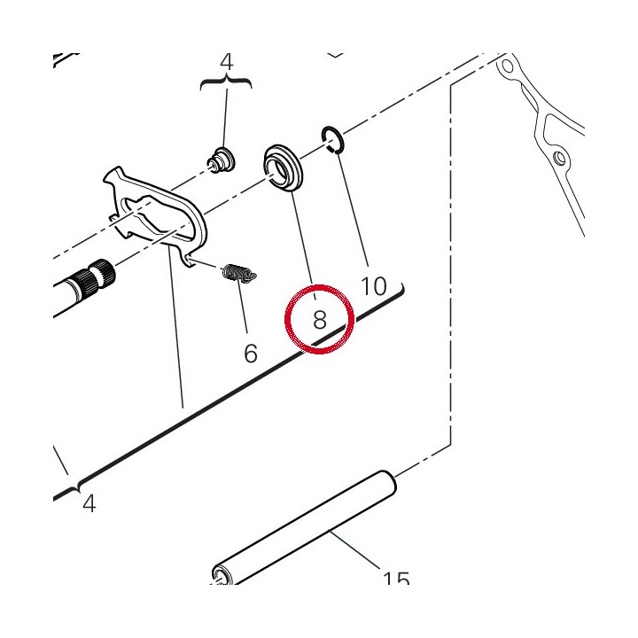 Entretoise 71611581C — réf. 71611581C | Ducati Store