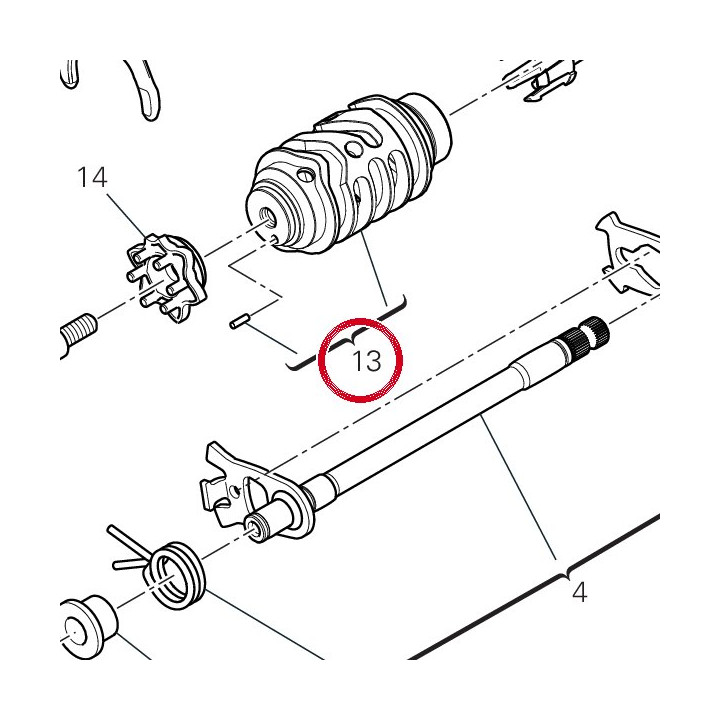 Tambour complet boîte — réf. 182P0031A | Ducati Store