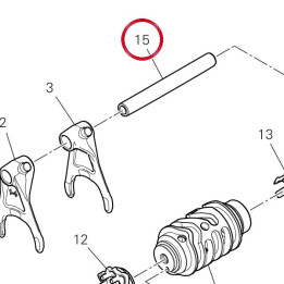 Goujon pour fourche — réf. 82113441B | Ducati Store