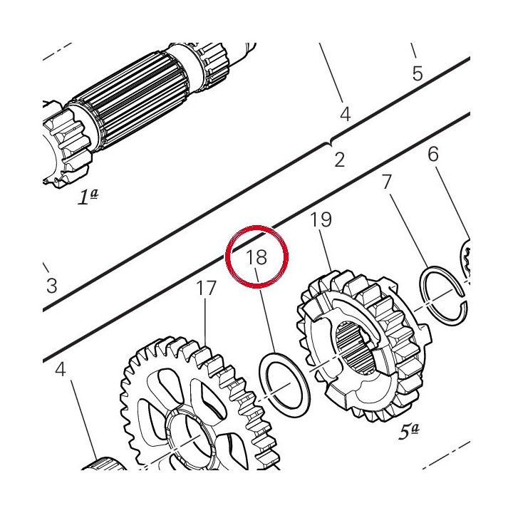 Rondelle 85214801A — réf. 85214801A | Ducati Store