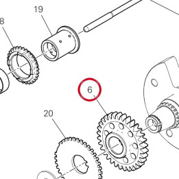Pignon transmission — réf. 17011791B | Ducati Store