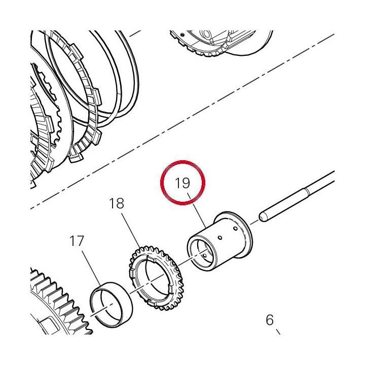 Entretoise 7131E501A — réf. 7131E501A | Ducati Store