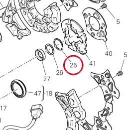 Bague elastique arret — réf. 88450291A | Ducati Store