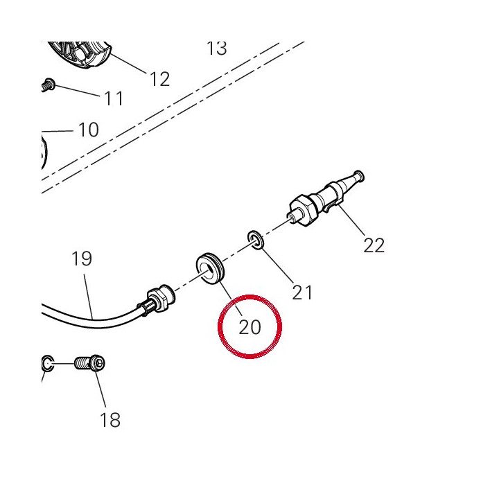 Caoutchouc 76440581A — réf. 76440581A | Ducati Store