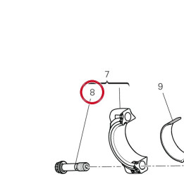 Vis, chapeau bielle — réf. 7791C721A | Ducati Store