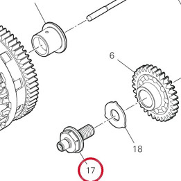 Vis pignon transmission — réf. 7791C581C | Ducati Store