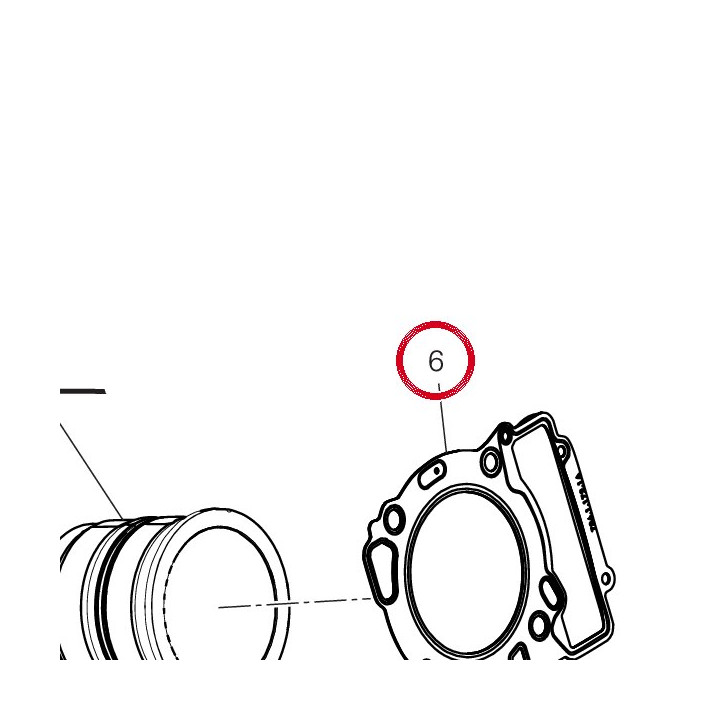 Joint coulasse 78611721A — réf. 78611721A | Ducati Store
