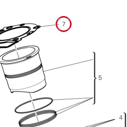 Joint coulasse 78611731A — réf. 78611731A | Ducati Store