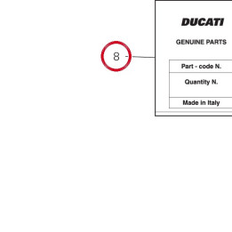 Etui garnitures (sachet qte — réf. 791R0011A | Ducati Store