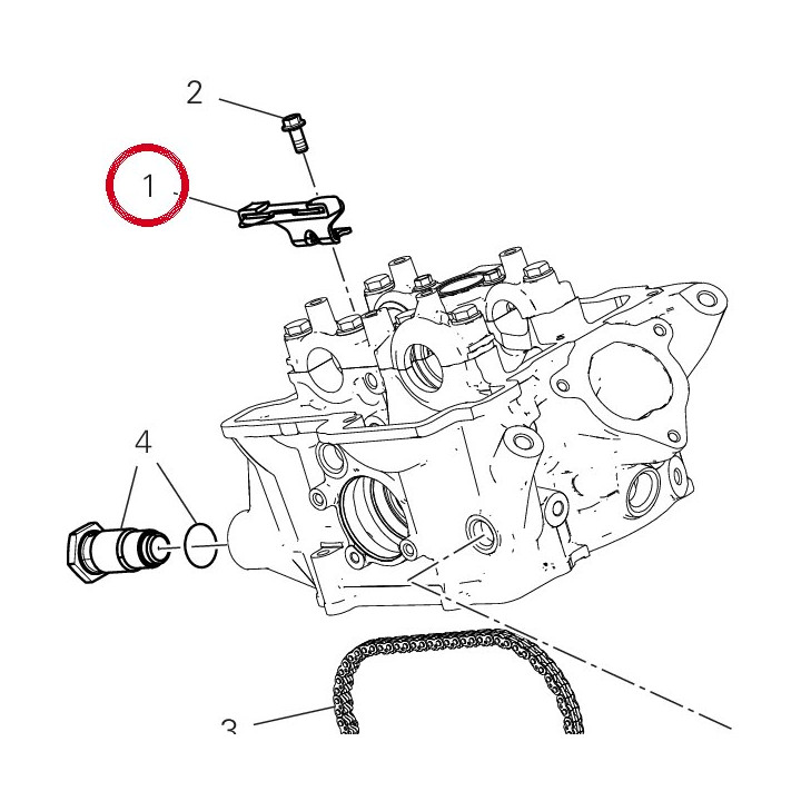 Glissiere 44740221A — réf. 44740221A | Ducati Store