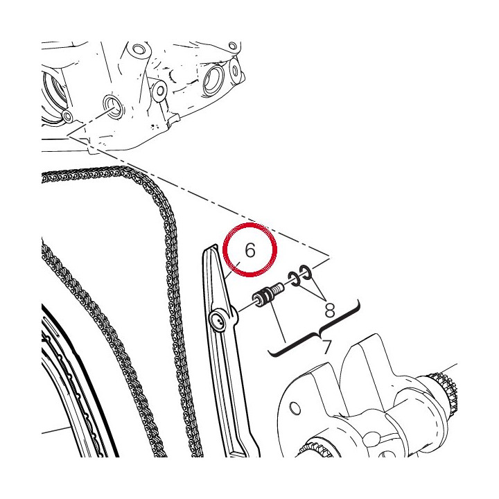 Tendeur complet fixe — réf. 44740201A | Ducati Store