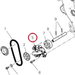 Couvercle pompe huile — réf. 24727602C | Ducati Store