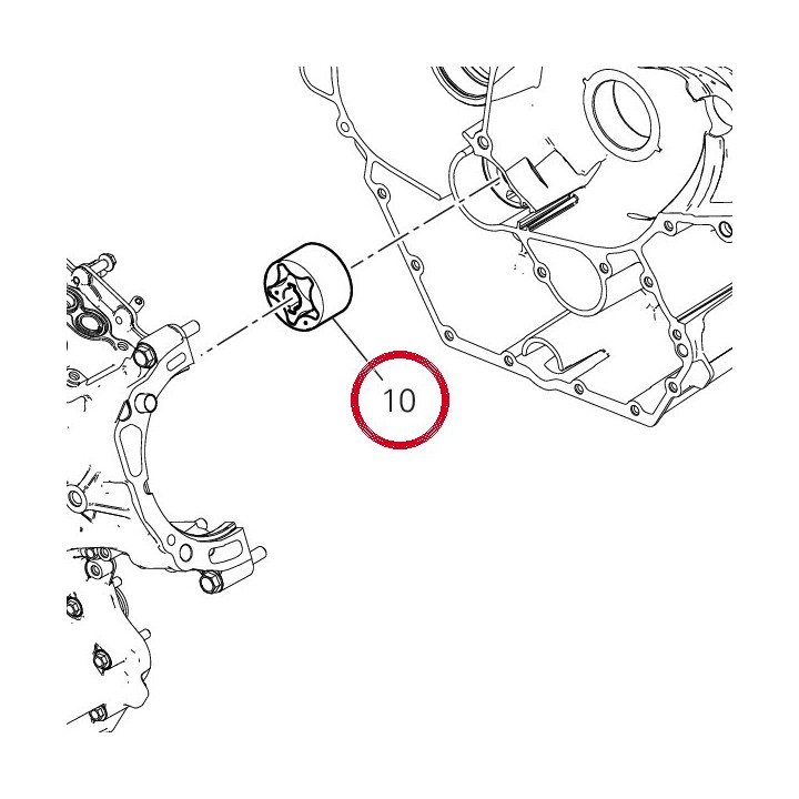 Pompe ╖ huile retour — réf. 17420811A | Ducati Store