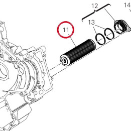 Filtre à huile 44440441A — réf. 44440441A | Ducati Store