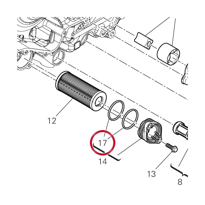 Joint torique 88650891A — réf. 88650891A | Ducati Store