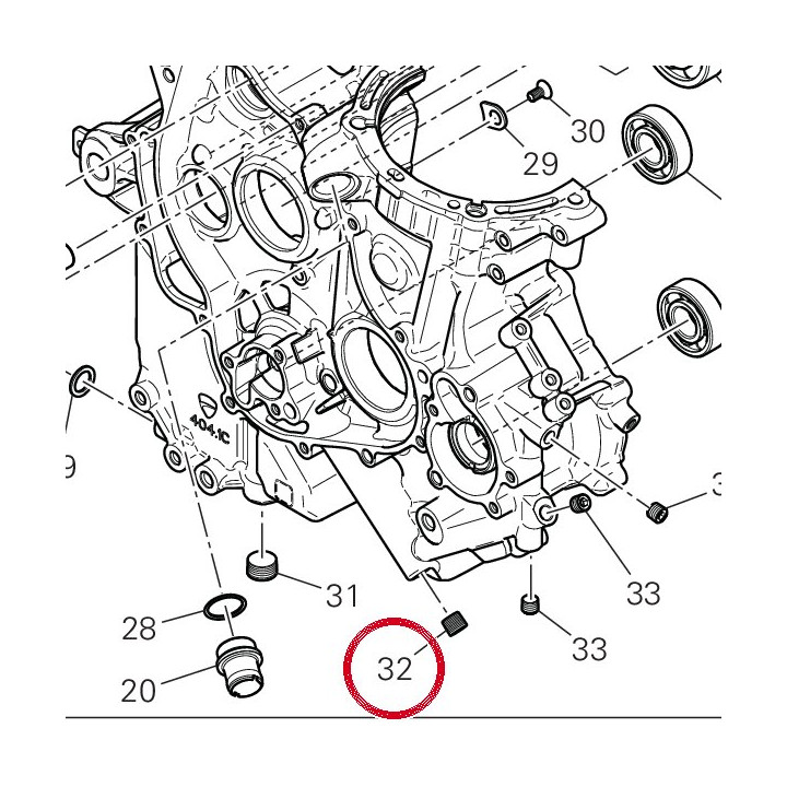 Vis sans tête filetée — réf. 78010771A | Ducati Store