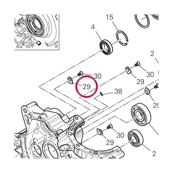 Plaquette 82610421A — réf. 82610421A | Ducati Store