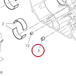 Douille de ref. 71113181A — réf. 71113181A | Ducati Store