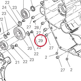 Goujon de référence — réf. 71110932A | Ducati Store