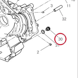 Bouchon vidange huile — réf. 89310153A | Ducati Store