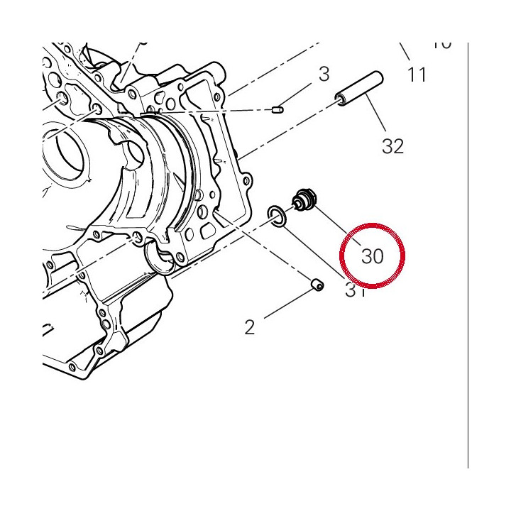 Bouchon vidange huile — réf. 89310153A | Ducati Store