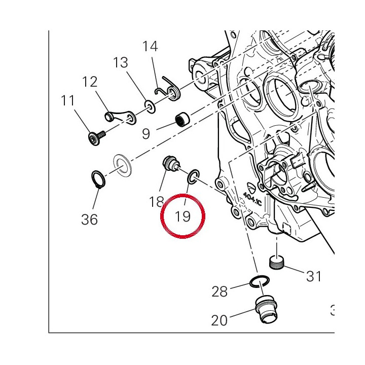 Rondelle 85250541A — réf. 85250541A | Ducati Store