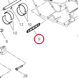 Filtre à huile à filet — réf. 42710351A | Ducati Store