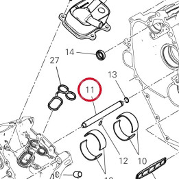 Tuyau cote alternateur — réf. 87513381C | Ducati Store