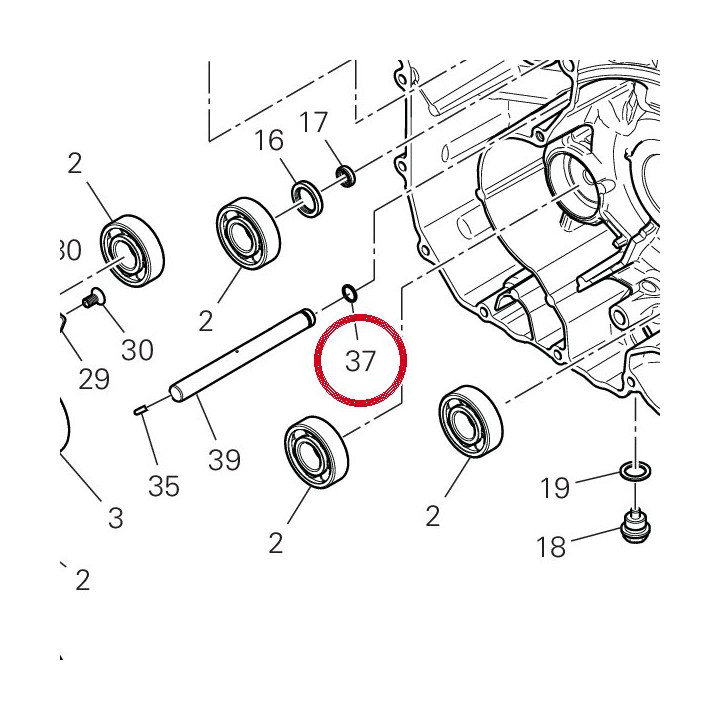 Joint torique 88650591A — réf. 88650591A | Ducati Store