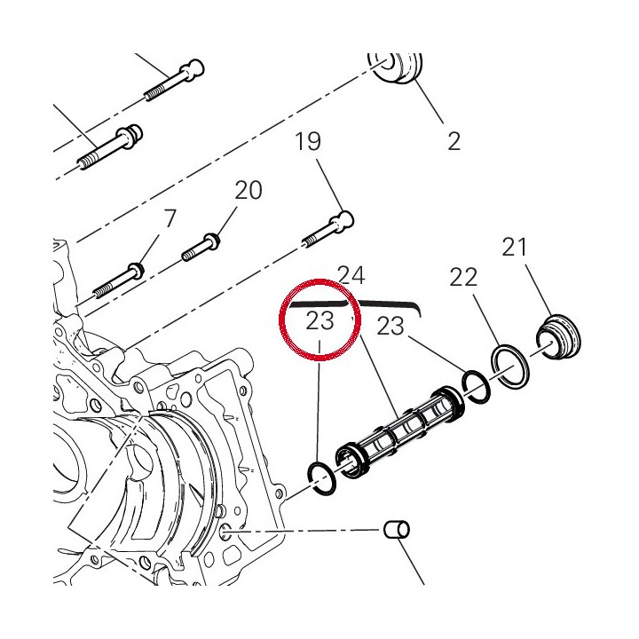 Joint D'Etancheite 88641331A — réf. 88641331A | Ducati Store