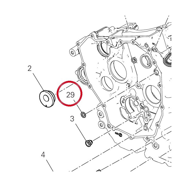 Joint torique 88643341A — réf. 88643341A | Ducati Store