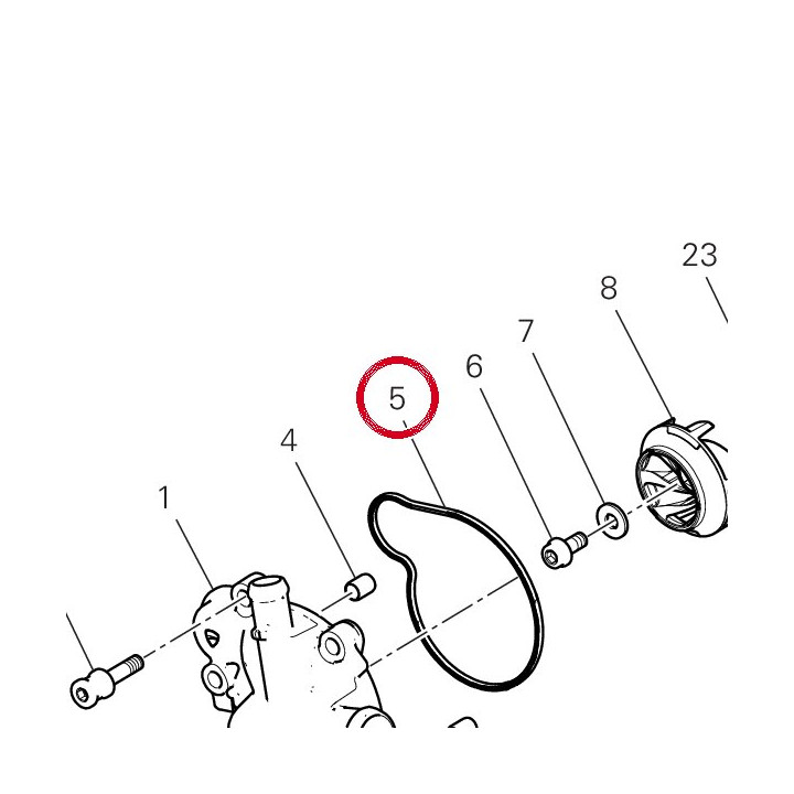 Joint 78812022A — réf. 78812022A | Ducati Store