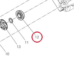 Joint corps pompe eau — réf. 93042741A | Ducati Store