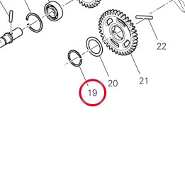Anneau arret 88441031A — réf. 88441031A | Ducati Store