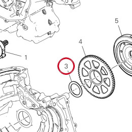 Rondelle butee 85214961A — réf. 85214961A | Ducati Store