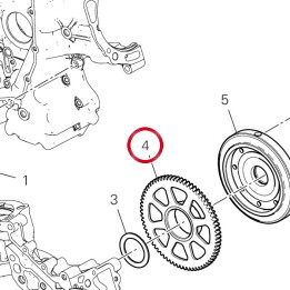 Engrenage entraine — réf. 17310451A | Ducati Store