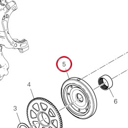 Volant pour allumage — réf. 27611281A | Ducati Store