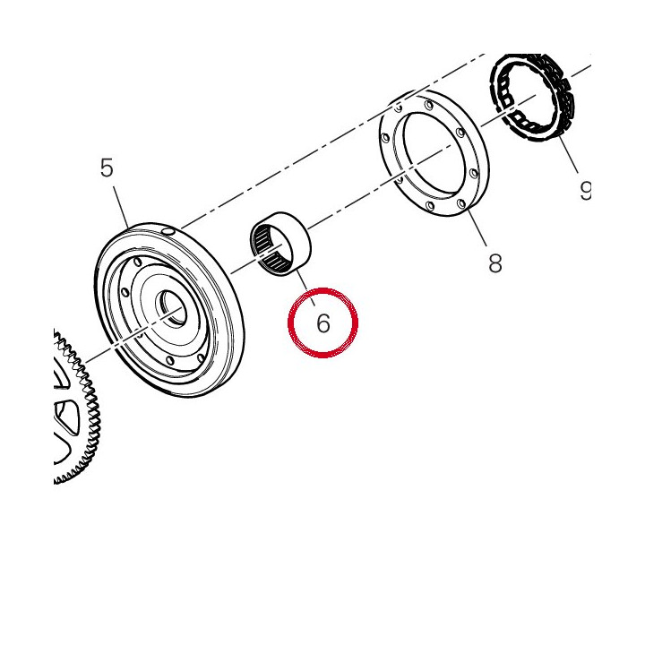 Cage à aiguilles 70140761A — réf. 70140761A | Ducati Store