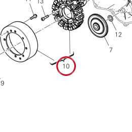 Alternateur 264R0021A — réf. 264R0021A | Ducati Store