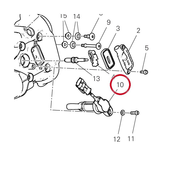 Bobine D'Allumage 38010261A — réf. 38010261A | Ducati Store